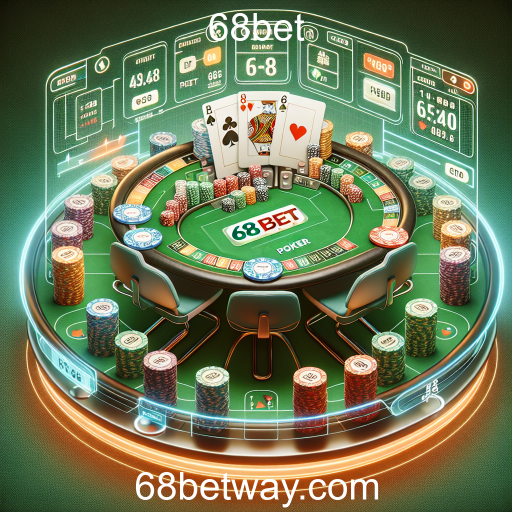 Explore as Poker Rooms do 68bet: A experiência de jogo definitiva